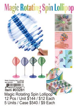 Magic Rotating Spin Lollipop